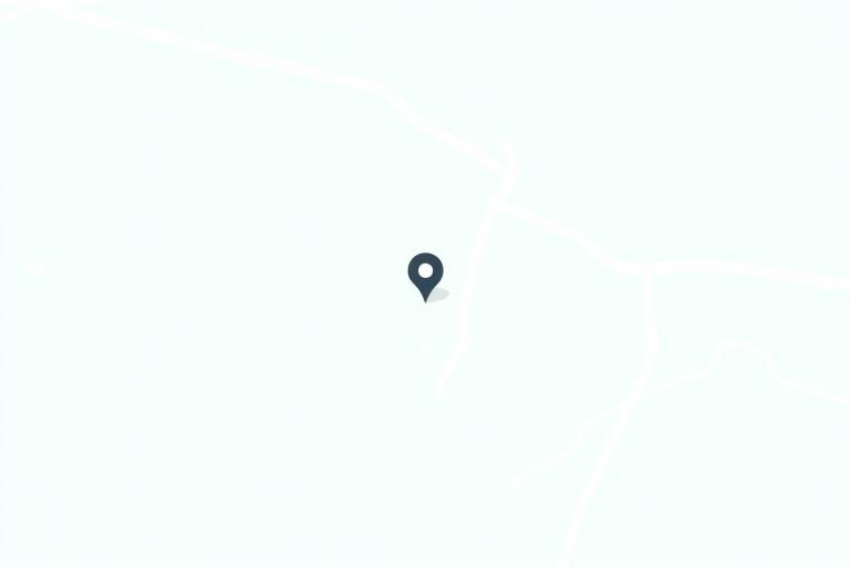 海洋釣具店の所在地を示す地図