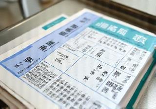 釣りライセンスのサンプル